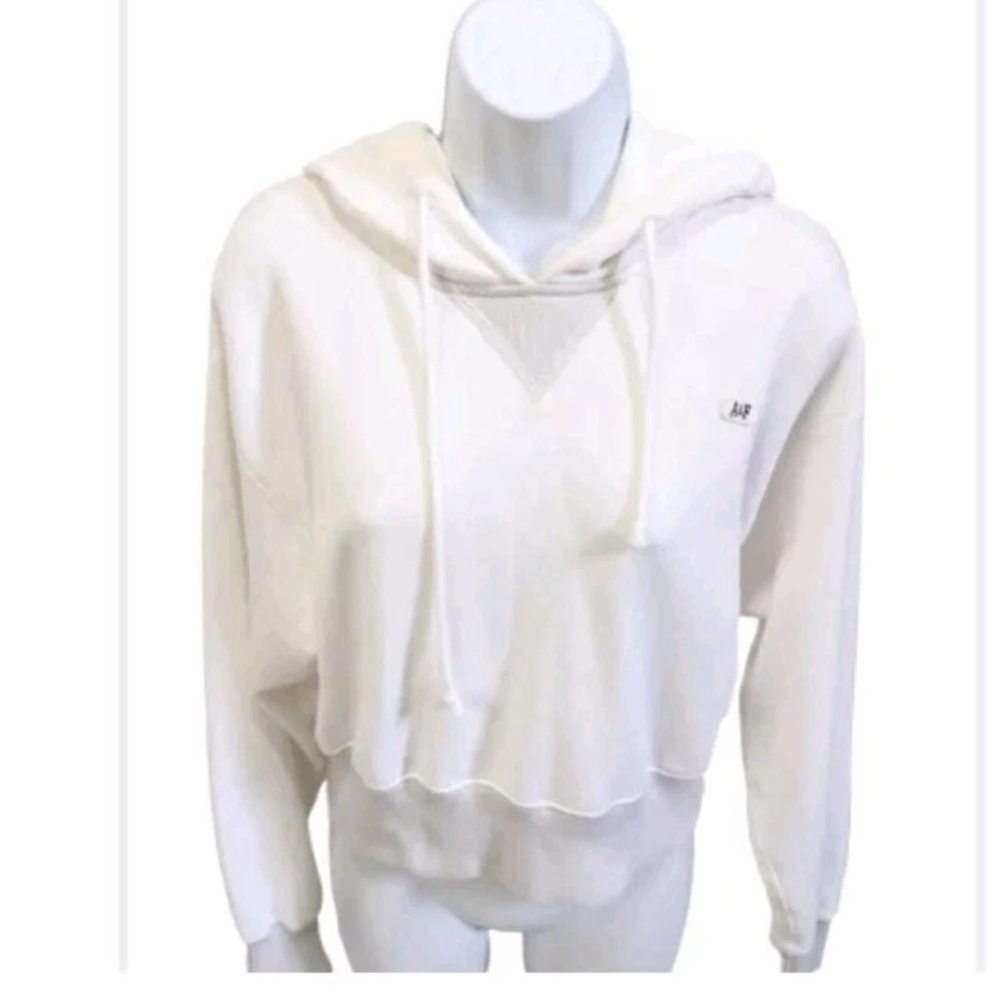 Abercrombie & Fitch Hoodie PulloverSweatshirt Top S 90s Y2K Minimalist Street #4